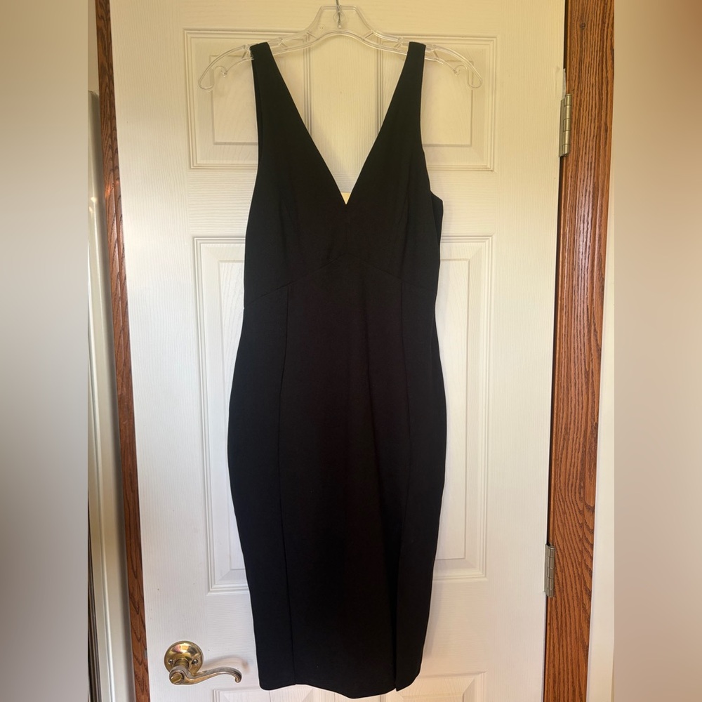 Lulu’s Black and Red V-Neck Dresses - Picture 5 of 8